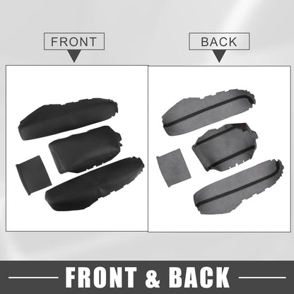 Black Armrest Protector Cover Pad for Honda Civic (2016-2021)
