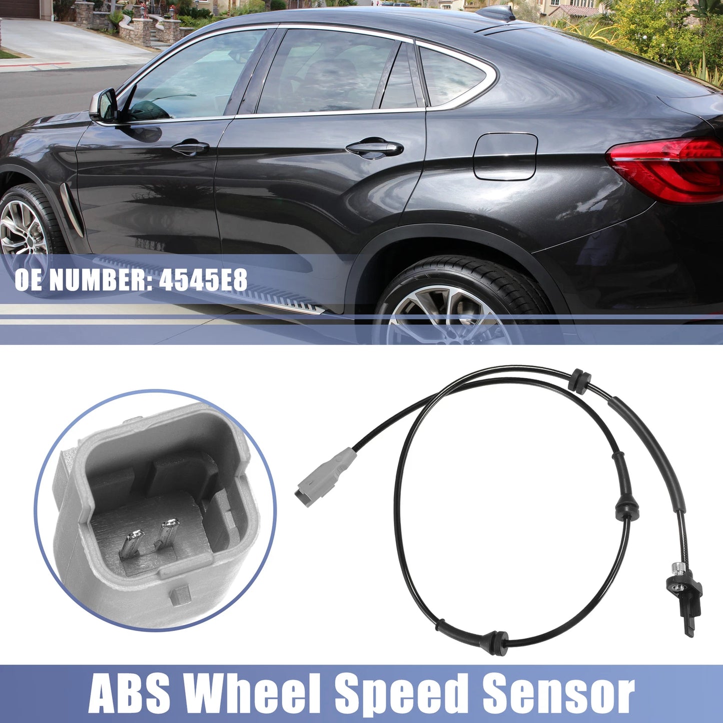 ABS Wheel Speed Sensor  Rear for Peugeot Partner (2008-2018)
