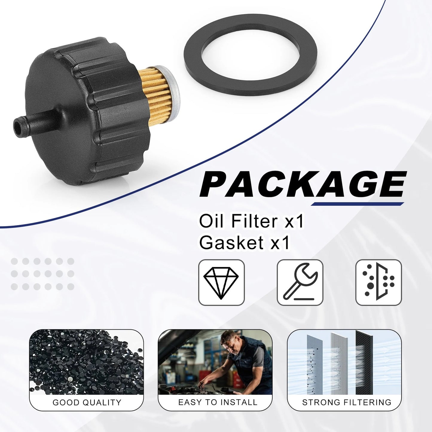 Fuel Filter for Yamaha G5-A G5A (1990–1995)