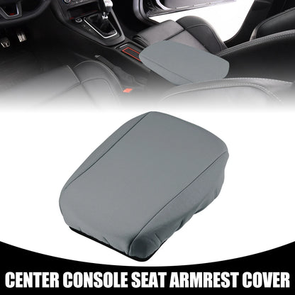 Center Console Lid Armrest Cover for Ford Focus (2010-2015) - Neoprene Gray