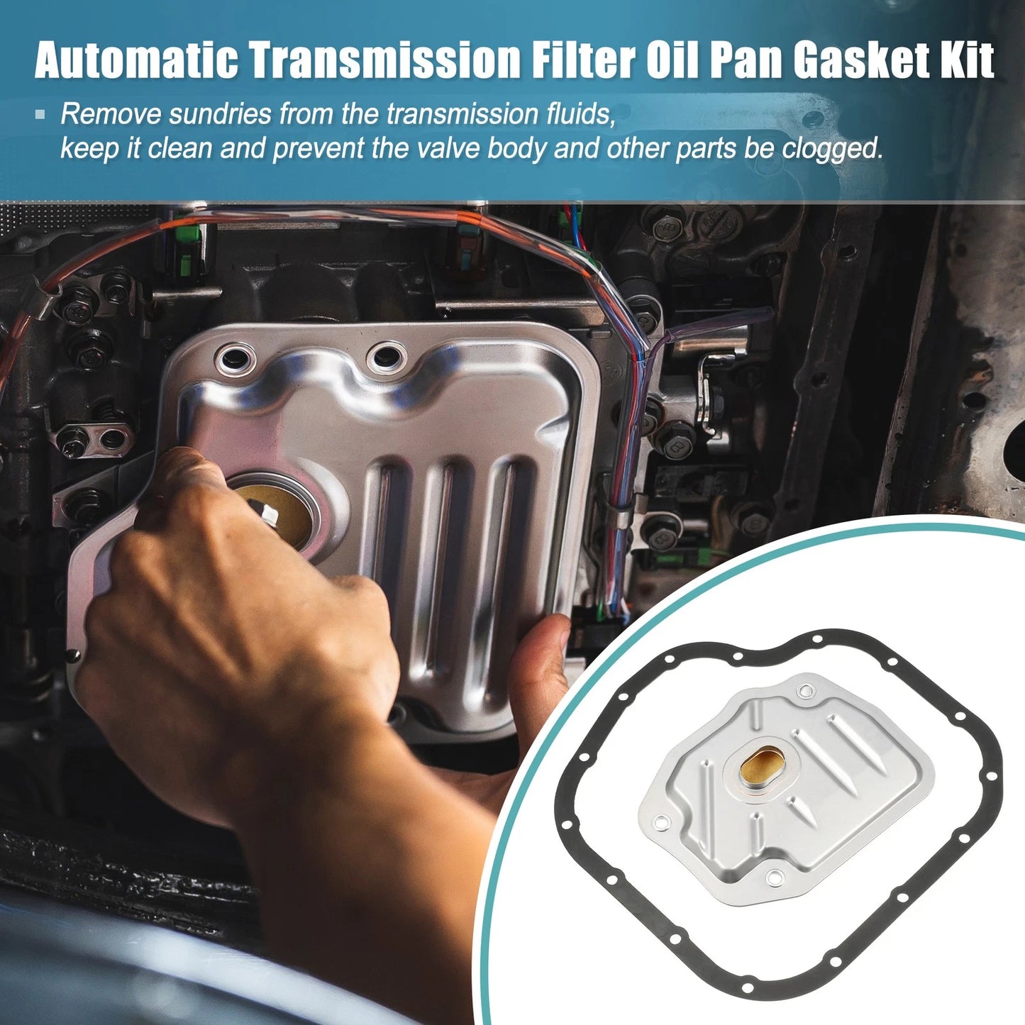 Transmission Filter Oil Pan Kit for Toyota Yaris (2005-2013)