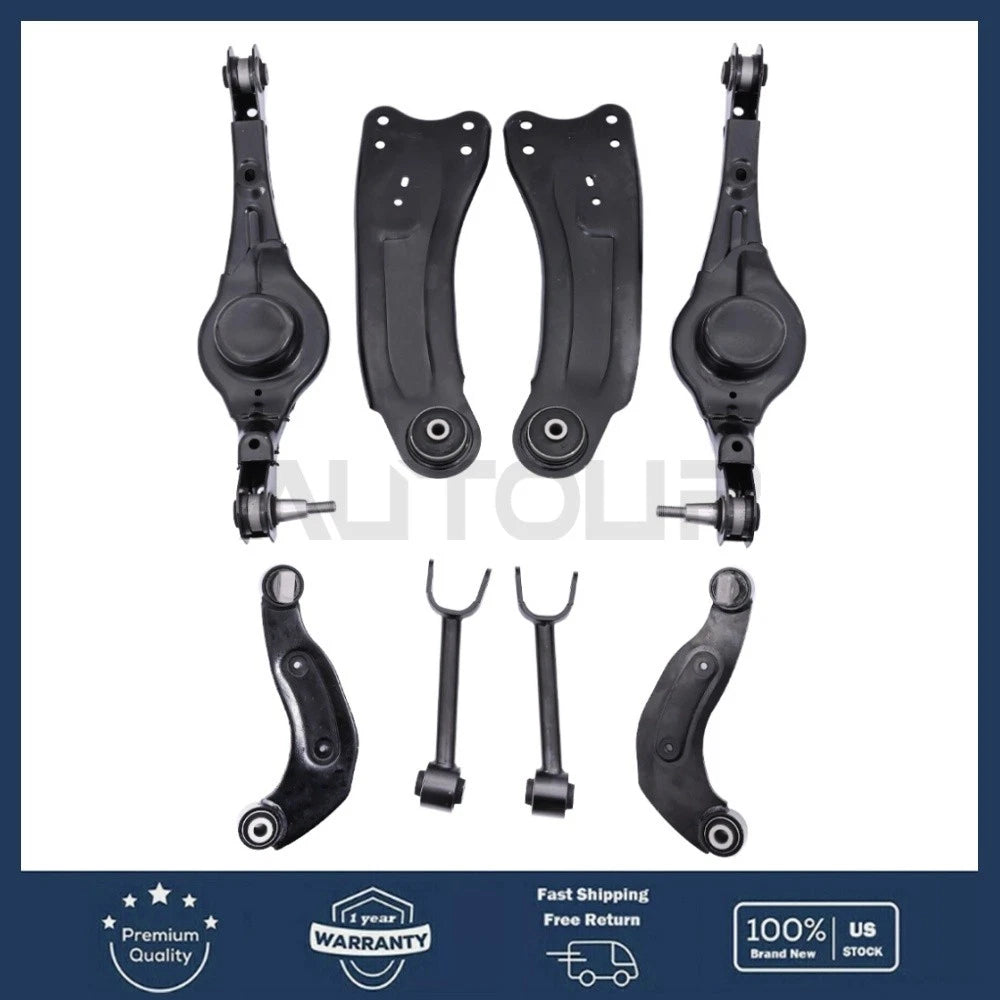 8pcs Rear Control Arms for Ford Edge & Lincoln MKX (2011–2015)