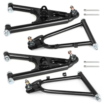Front+Lower Control Arm Set + Bolts + Caps for Yamaha Banshee (1987–2006)