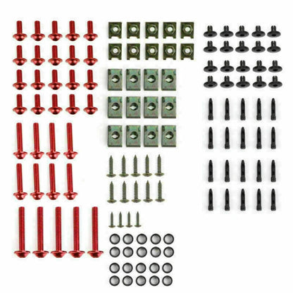 223PCS Red Fairing Screws & Clips Set for BS7 F2