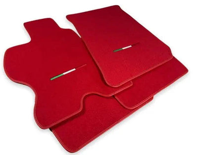 Red Floor Mats for Ferrari 360 Modena (1999-2005) - AutoWin Brand