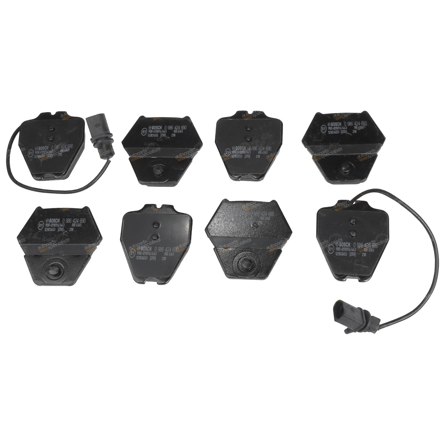 Front Disc Brake Pads Set Audi A4/A6/Allroad B5 C5 (1997-2005)