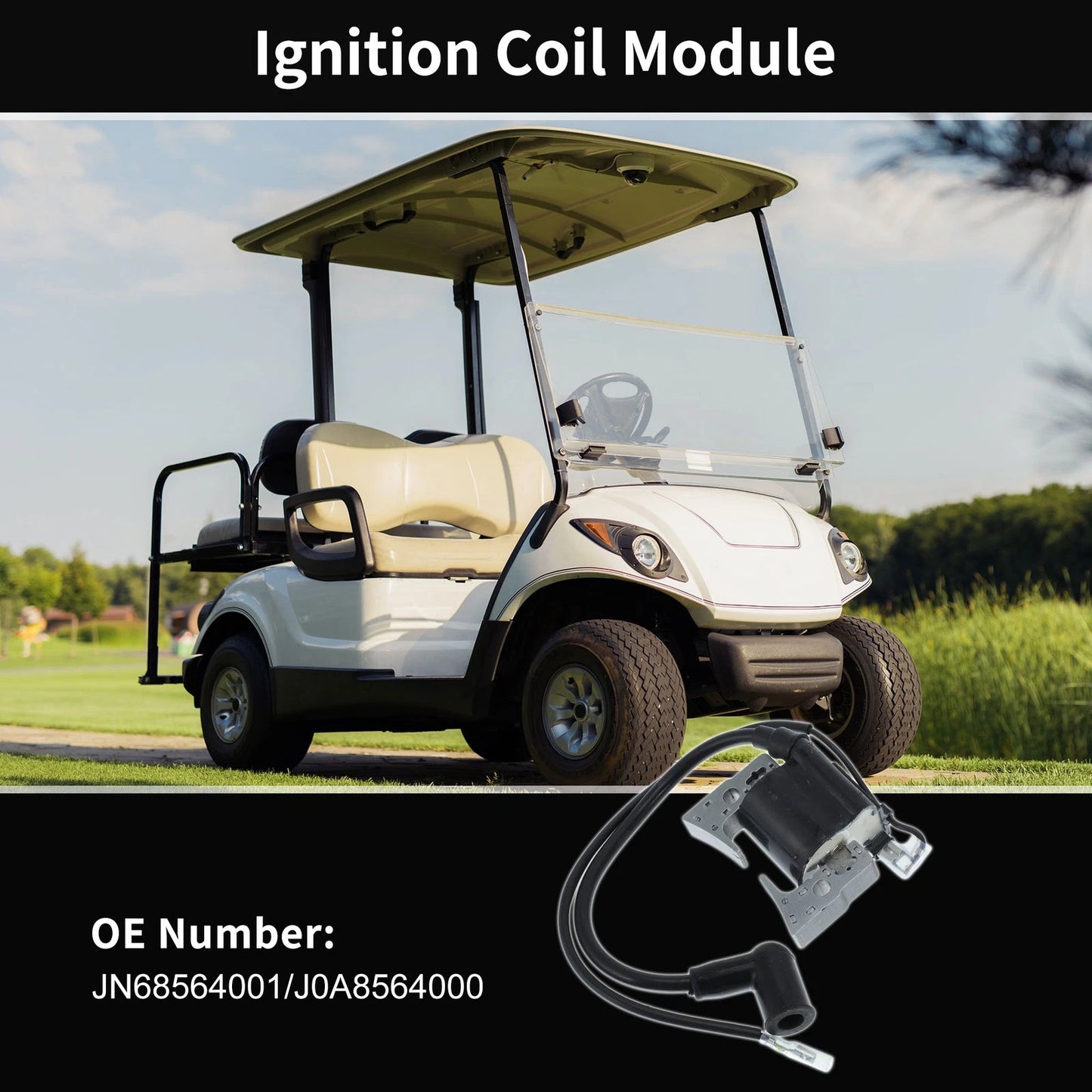 Ignition Coil Module for Yamaha Golf Cart G16 (1996–2002)