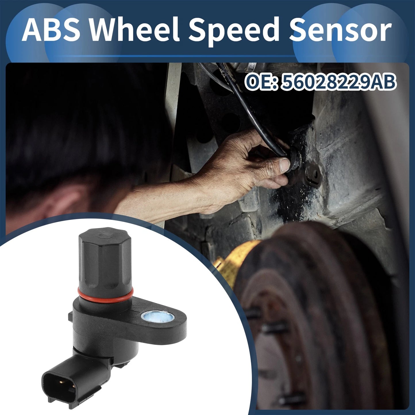 ABS Wheel Speed Sensor for Dodge Ram 1500 Rear