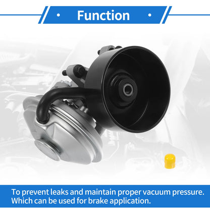 Brake Vacuum Pump for Ford F350 F450 F550 Super Duty (1999-2007)
