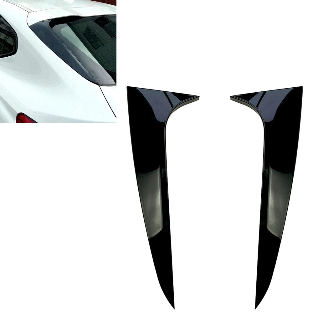 Rear Window Spoiler Side Wing Covers for BMW X4 G02 (2019-2023)