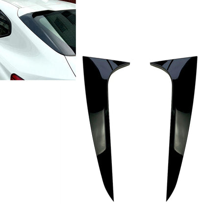 Rear Window Spoiler Side Wing Covers for BMW X4 G02 (2019-2023)