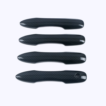 Carbon Fiber Door Handle Cover Trim for Toyota Corolla 2019-2024