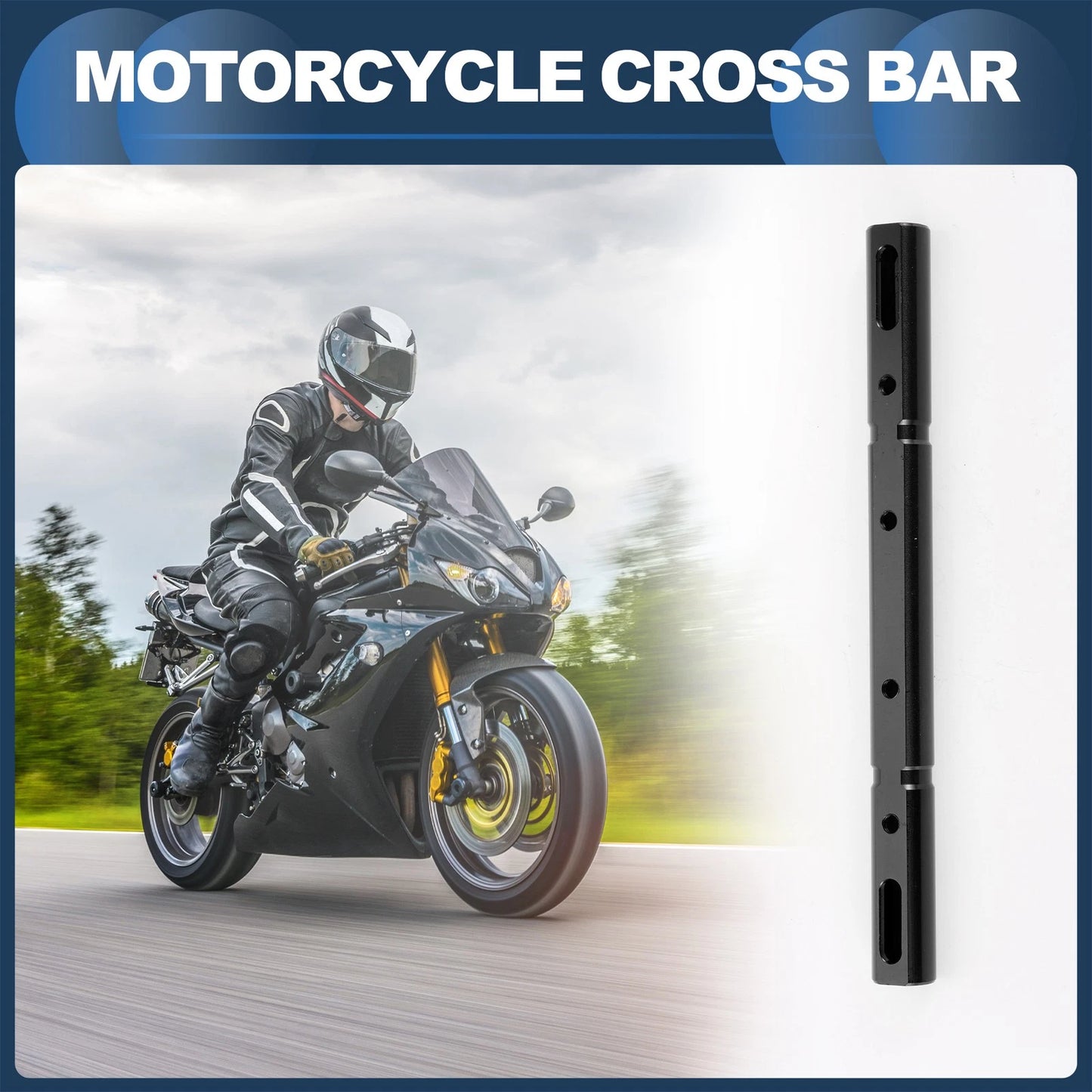 Cross Bar / 22.5cm / Handlebars for Motorcycle