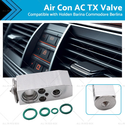 AC TX Valve & O-Rings for Holden Commodore Ute VU VT VX VY V6 V8 (1997-2007)