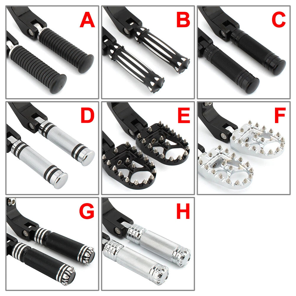 Rear Foot Rests Pegs for BMW R18 (2020-2023)