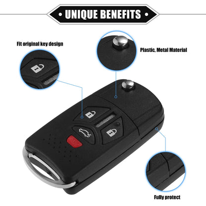 Keyless Entry Remote Key Cover for Mitsubishi (No Chip)