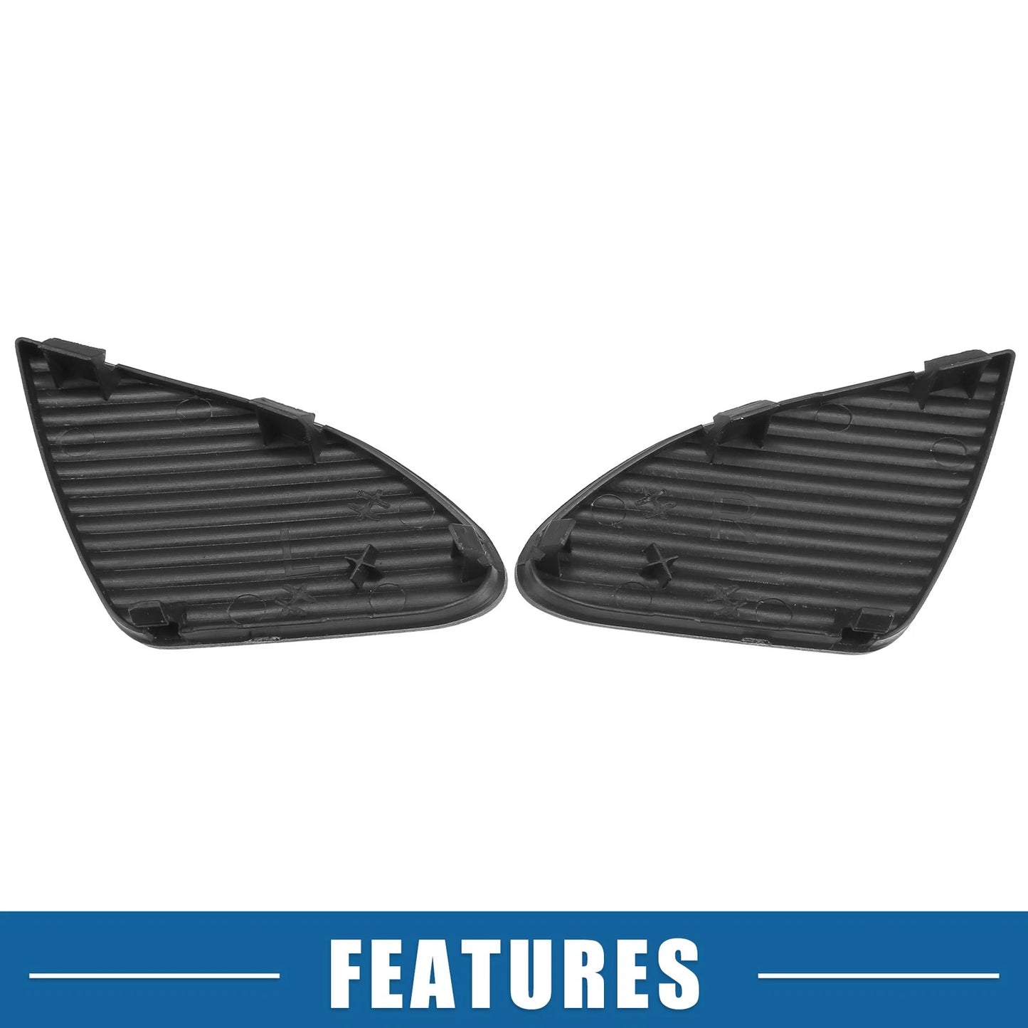 Front Fog Light Bumper Grille Cover for Lexus IS250 IS350 (2009-2010)