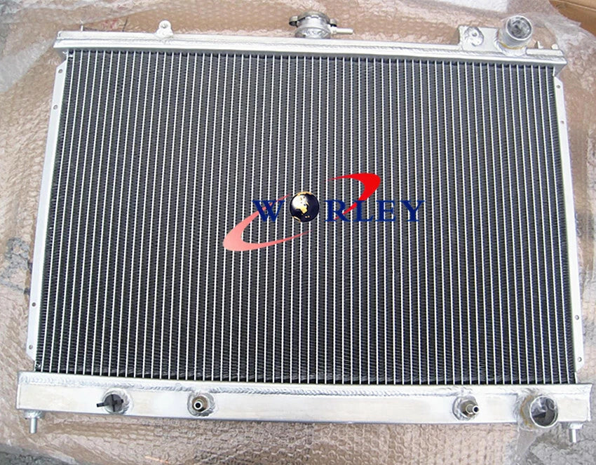 Aluminum Radiator & Fans for Nissan Pintara Skyline R31 (1986-1993)