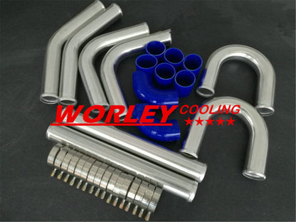 76mm Aluminum Universal Intercooler Turbo Piping Kit for NSW