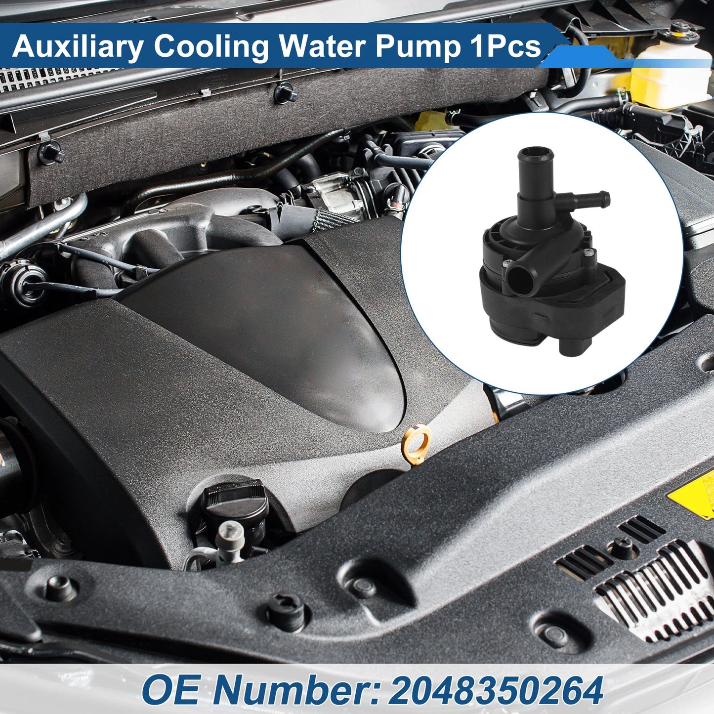 Auxiliary Cooling Water Pump for Mercedes-Benz C220 (2007-2014) 1 x Pc