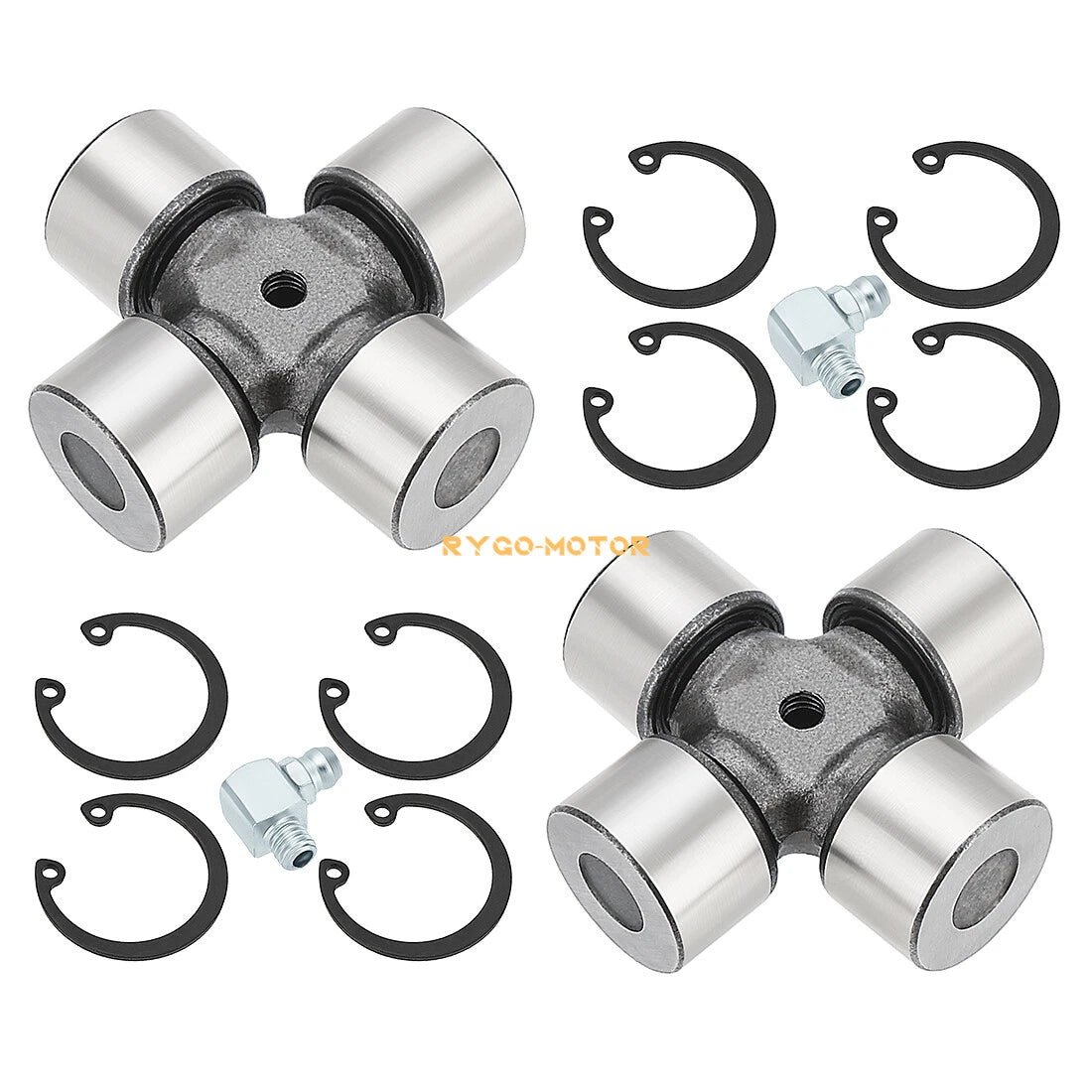 2x U-Joint Kit for Can-Am Outlander 800 4X4 Rear Drive Shaft (2006–2015)