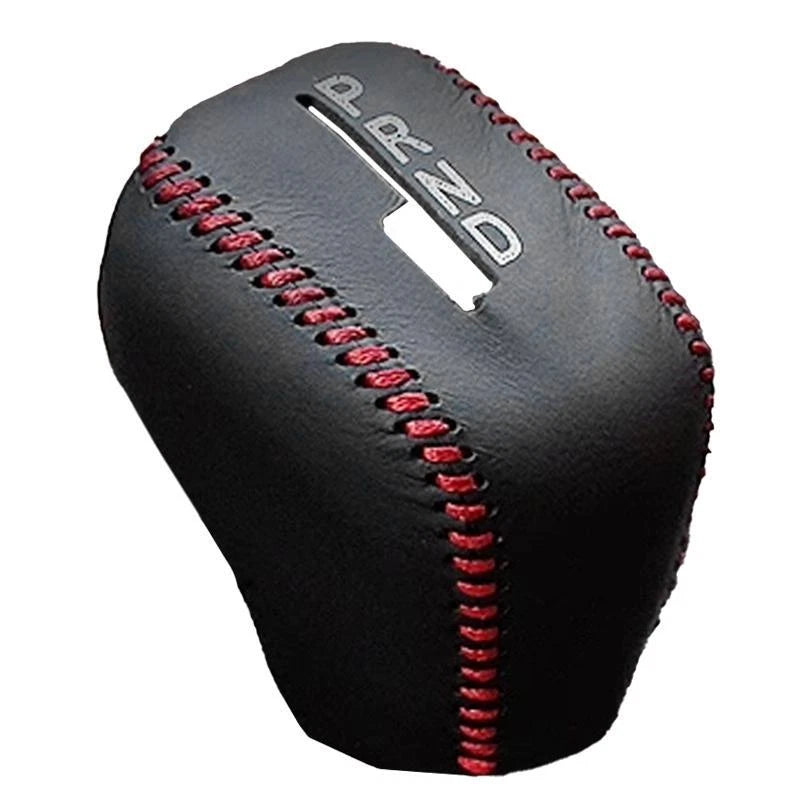 Hand Sewn Leather Gear Shift Knob Cover for Volvo S60 XC60 V40 V60 (14-17)