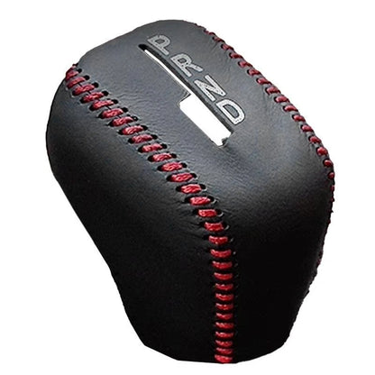 Hand Sewn Leather Gear Shift Knob Cover for Volvo S60 XC60 V40 V60 (14-17)