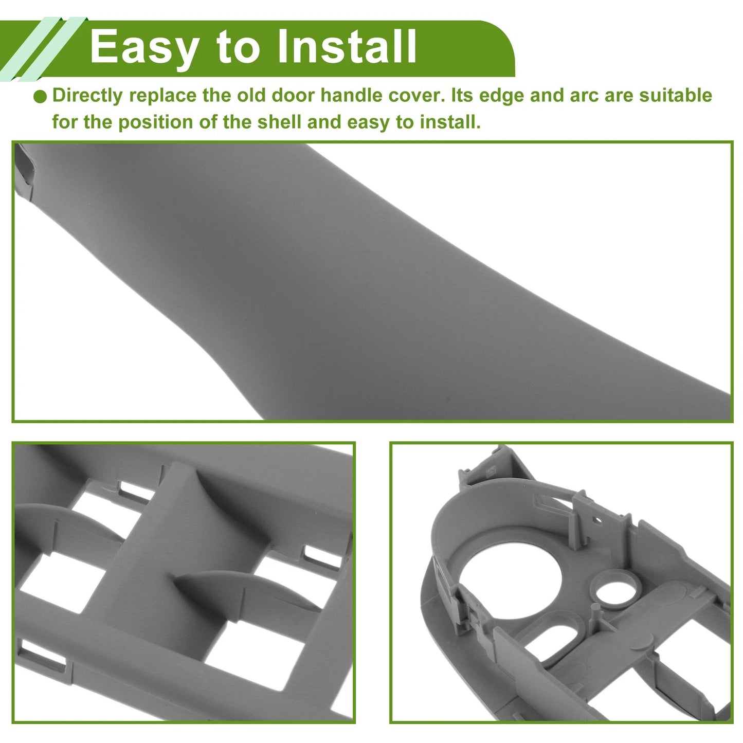 Door Handle Trim Cover for BMW X5 E70 (2007-2013) Gray