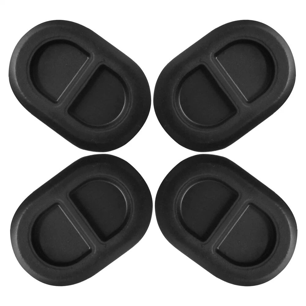 4 Pcs Rubber Floor Pan Drain Plugs for Jeep Wrangler JK JL (2014-2023)