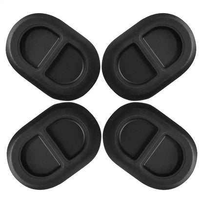 4 Pcs Rubber Floor Pan Drain Plugs for Jeep Wrangler JK JL (2014-2023)