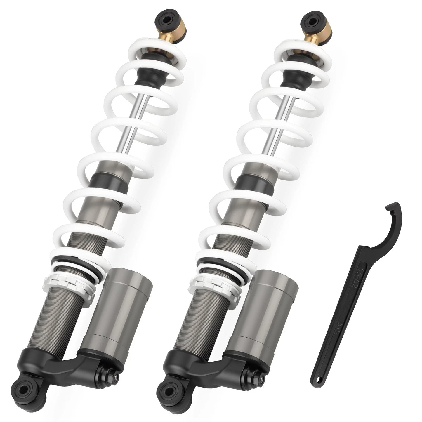 2x Front Shocks Absorbers w/ Adjustable Tool for Polaris RZR 800 S (2009–2014)