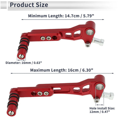 Red Gear Shifter Lever for Suzuki GSR250 (2017–2023)