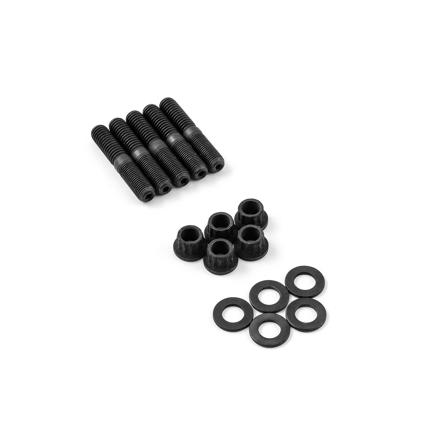 9" 3/8" 12-Point Black Oxide Pinion Support Studs for Ford