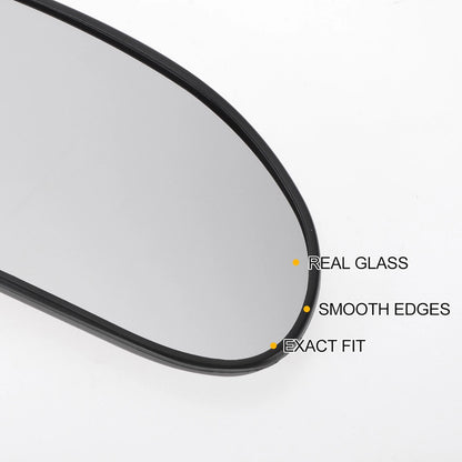 Right Side White Mirror Glass for Ford Focus (1998-2004)