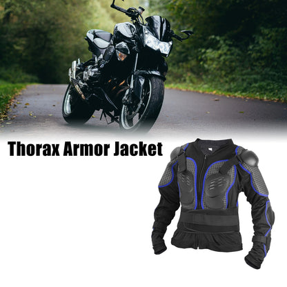 Dirt Bike Riding Protective Gear XL for Off-Road Blue
