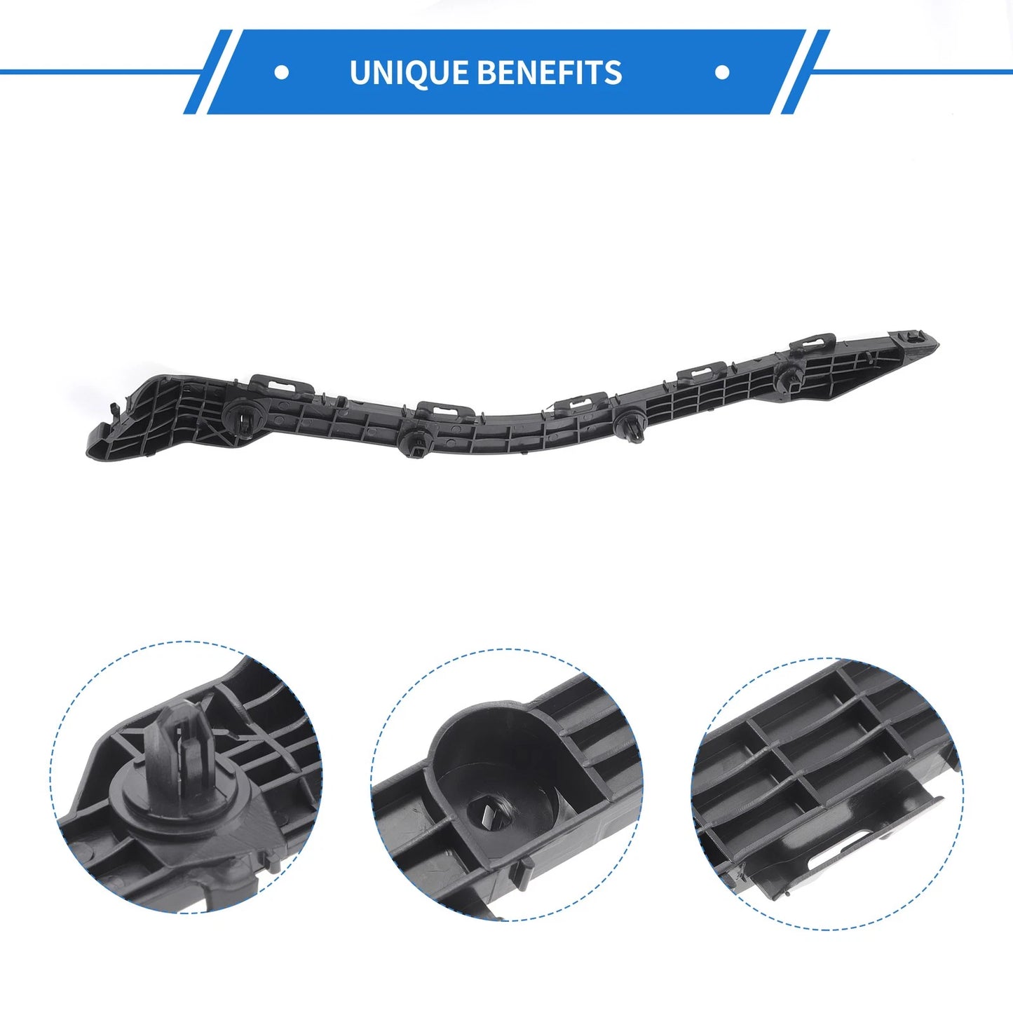 Left Rear Bumper Retainer Bracket for Toyota Corolla (2014-2019)