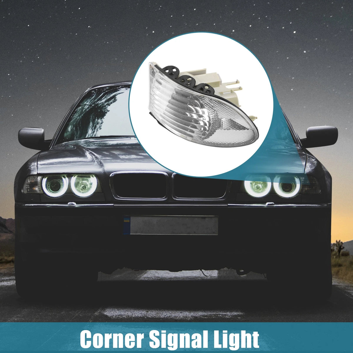 Clear Turn Signal Light Lamp for BMW E38 7 Series (1999-2001)