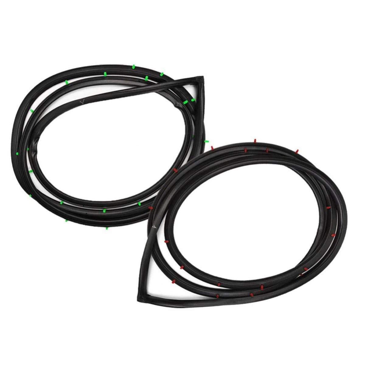 Pair Front Door Rubber Seal Fit Mitsubishi L200 Express Triton Truck UTE 1978-86