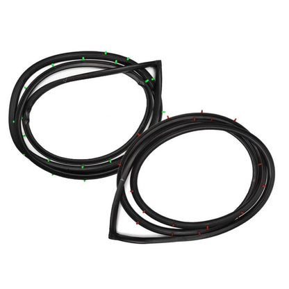 Pair Front Door Rubber Seal Fit Mitsubishi L200 Express Triton Truck UTE 1978-86