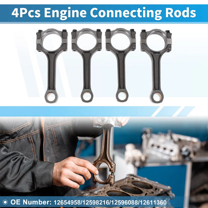4 x Engine Connecting Rod for Buick Allure (2010–2015)