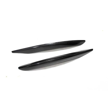 REAL Carbon Fiber Front Bumper Side Canards for Benz CLA W117 C117 2013-2015
