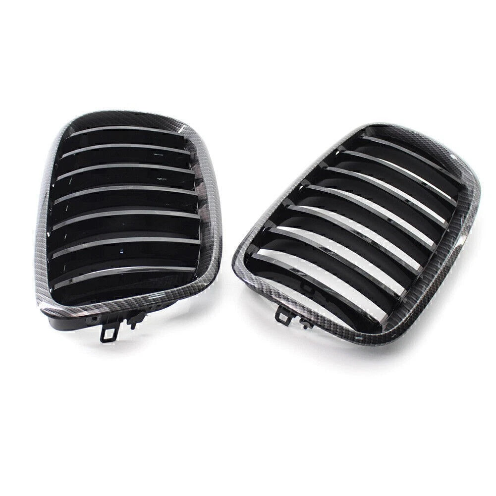 Upper Mesh Grille Trim for BMW X5 X6 E70 E71 (2008-2013)
