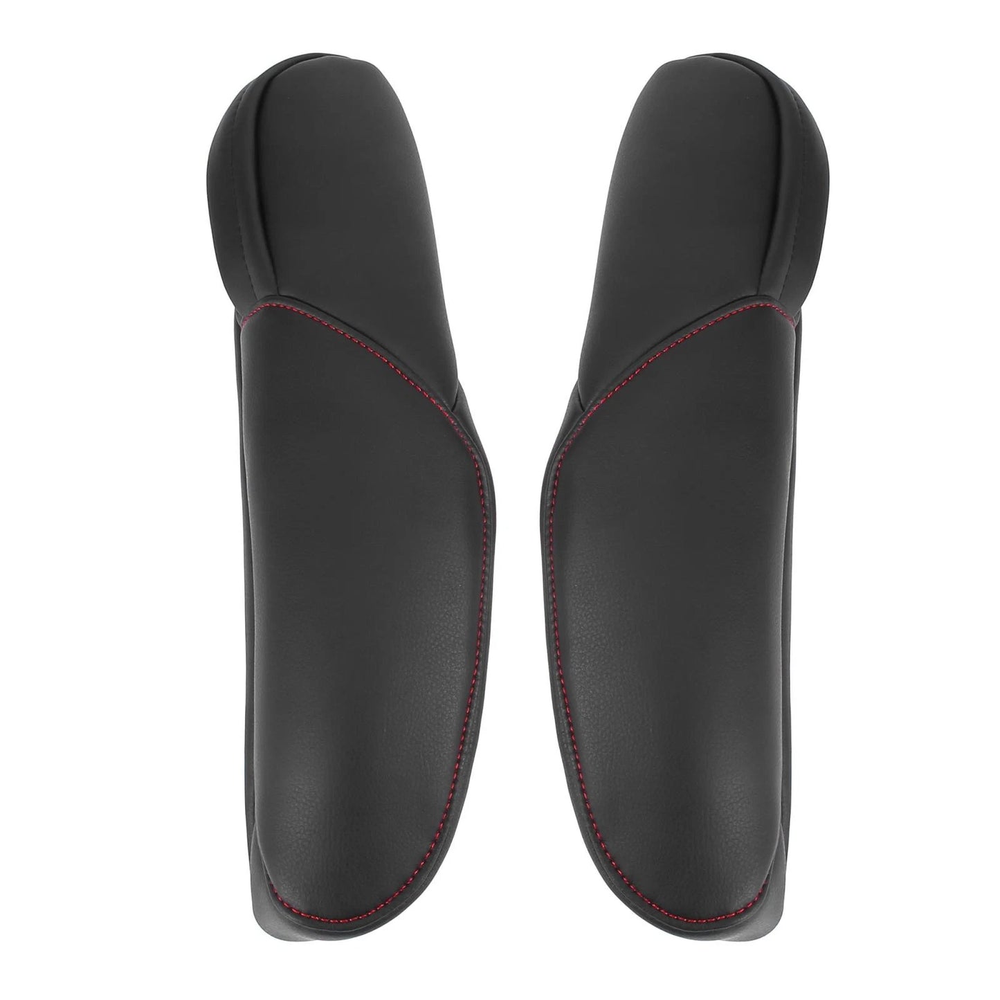 Black Front Seat Armrest Cover  Red Line for Honda CRV (2010-2011)