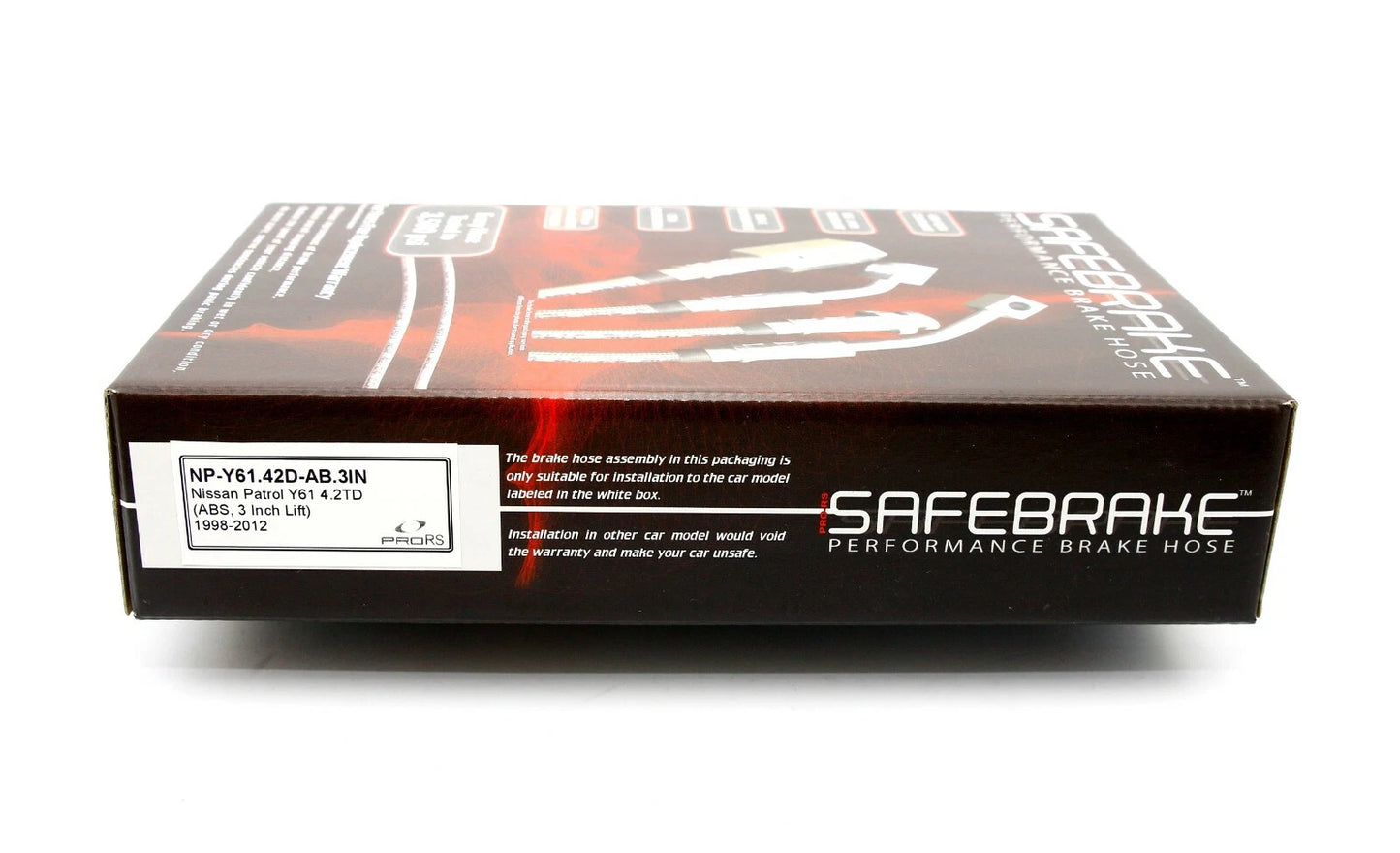 Brake Line Kit for Nissan Patrol GU Y61 4.2TD (ABS) 3 Inch Lift (1998-2012)