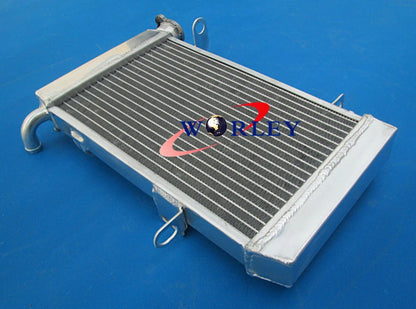 Aluminum Radiator & Red Hose for Suzuki LTZ400 KFX400 DVX400 (2003-2008)