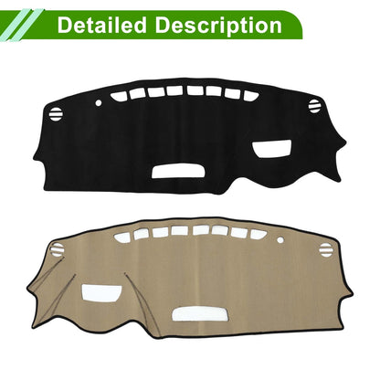Dash Cover Mat for Mazda CX-3 (2016-2022) Sun Protector Pad Black