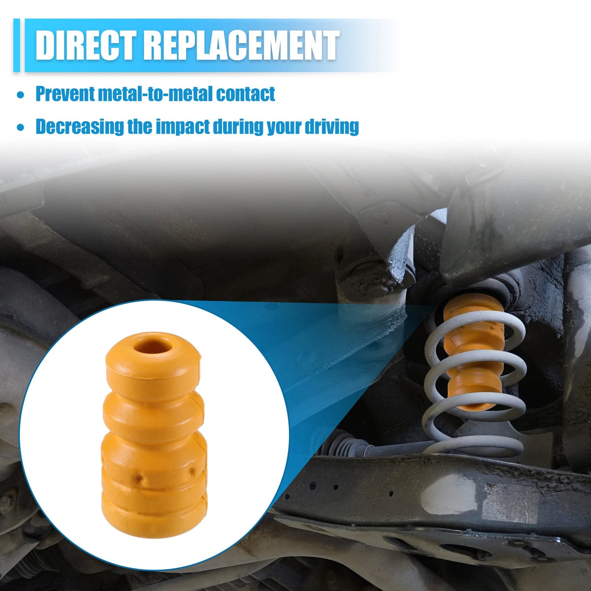 Rear Suspension Bump Stop 1.97 Inch for Hyundai Elantra (2011-2016)
