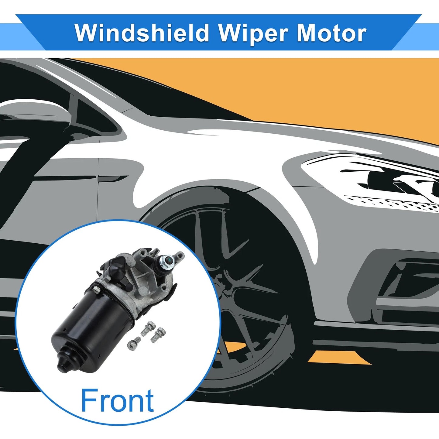 Windshield Wiper Motor for Mini R50 R53 R56 R52 R57 R55 R58 (2001-2008)