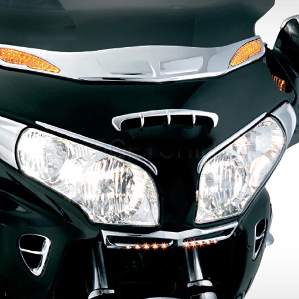 Fairing Scoop Air Vent Duct Trim Accessories for Honda Goldwing GL1800 (2001-2011)