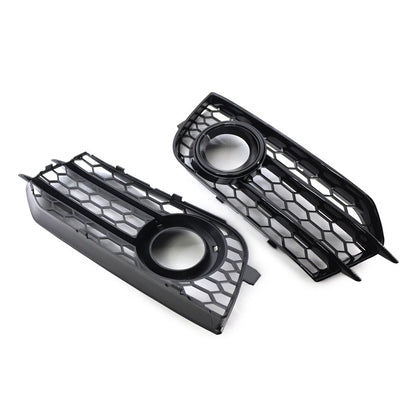 Fog Lamp Grill Cover for Audi A1 2010-2014 ( Gloss Black)